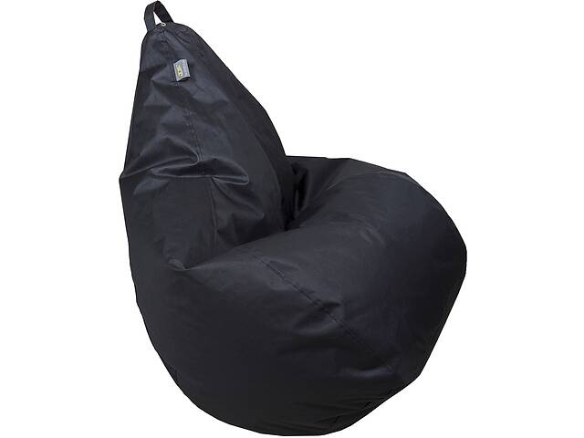 Кресло мешок груша Tia-Sport 140x100 см Оксфорд черный (sm-0052)