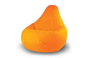 Кресло мешок груша YETI HOME Размер BIG премиум хлопок Оранжевый