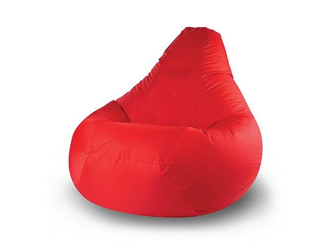 Кресло мешок груша YETI HOME Размер XXXL премиум хлопок Красный