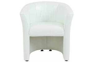 Кресло Richman Бум Единица 650 x 650 x 800H см Zeus Deluxe Snow/2200 Белое