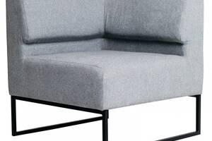 Кресло Richman Лаунж Угол со спинкой 770 x 770 x 830H см Серое