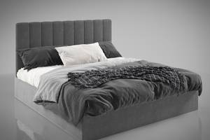 Кровать BNB BacardiDesign с подъемным механизмом каркас металл 180x190 серый