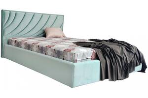Ліжко BNB Laurel Premium 90 х 200 см Simple Зелений