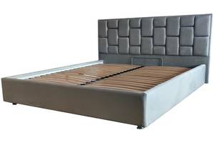 Ліжко BNB Royal Premium 90 х 200 см На ніжках Сірий