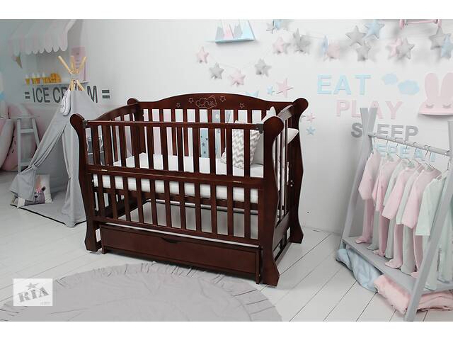 Кровать детская Baby Comfort ЛД10 Орех