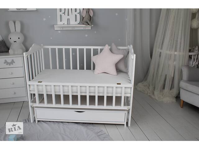 Кровать детская Baby Comfort ЛД3 Белая с ящиком