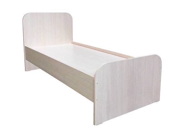 Кровать для детсада Колибри 2 МАКСИ МЕБЕЛЬ Дуб молочный (под матрас 1400х600) (9740)
