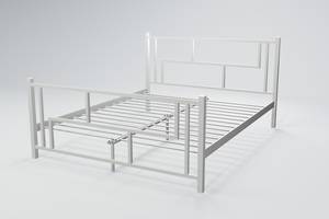 Кровать двухспальная BNB AmisDesign 140x190 белый