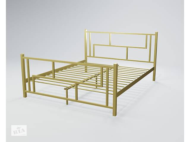 Кровать двухспальная BNB AmisDesign 140x190 золотой
