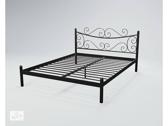 Ліжко двоспальне BNB AzalyaDesign 120х190 чорний