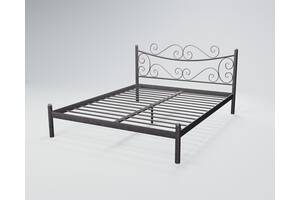 Ліжко двоспальне BNB AzalyaDesign 140х190 графіт
