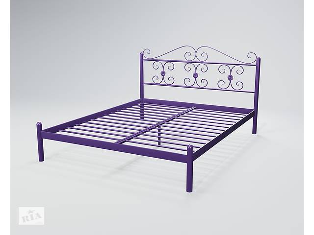 Кровать двухспальная BNB BegoniyaDesign 120х190 фиолетовый