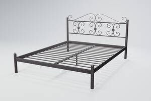 Кровать двухспальная BNB BegoniyaDesign 120х190 графит