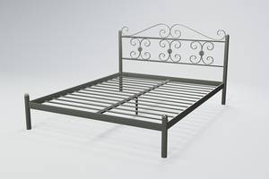 Кровать двухспальная BNB BegoniyaDesign 120х190 серый