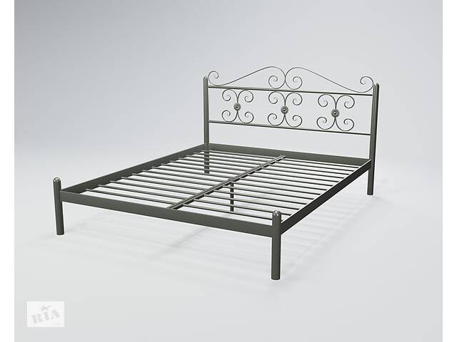 Кровать двухспальная BNB BegoniyaDesign 120x200 серый