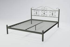 Кровать двухспальная BNB BegoniyaDesign 140x200 серый