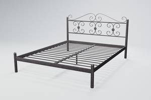 Кровать двухспальная BNB BegoniyaDesign 160x200 графит