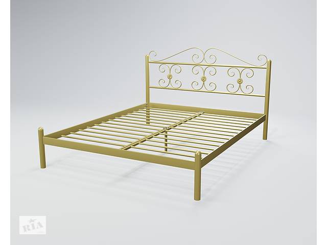 Кровать двухспальная BNB BegoniyaDesign 160x200 золотой