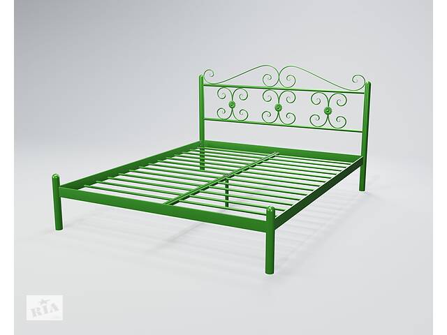 Кровать двухспальная BNB BegoniyaDesign 180x200 зеленый