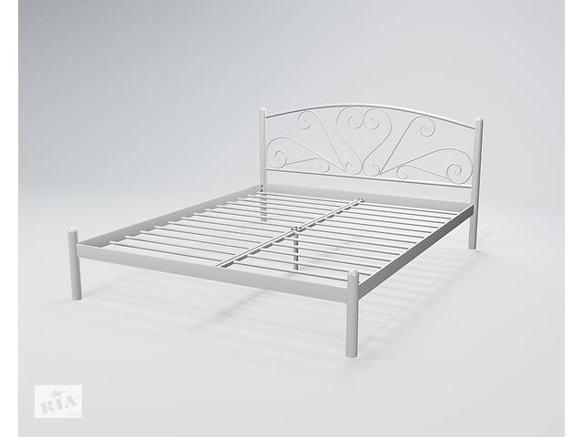 Ліжко двоспальне BNB KarissaDesign 120х190 білий