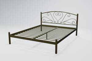 Кровать двухспальная BNB KarissaDesign 120х190 оливковый