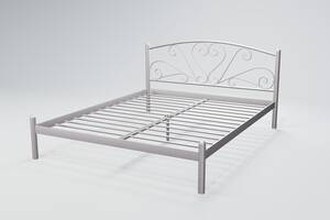 Кровать двухспальная BNB KarissaDesign 120х190 светло-серый
