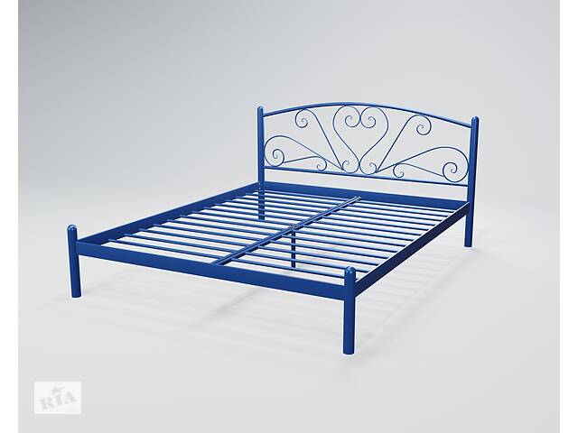 Кровать двухспальная BNB KarissaDesign 140х190 синий