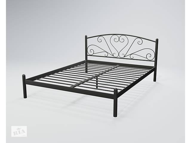 Кровать двухспальная BNB KarissaDesign 140х200 антрацит