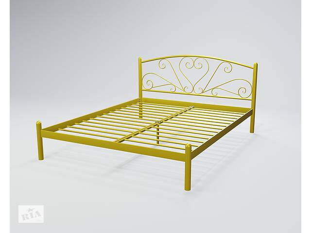 Ліжко двоспальне BNB KarissaDesign 140х200 жовтий