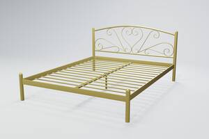 Кровать двухспальная BNB KarissaDesign 140х200 золотой