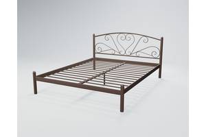 Ліжко двоспальне BNB KarissaDesign 160х190 темно-коричневий