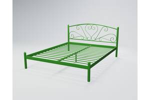 Кровать двухспальная BNB KarissaDesign 160х190 зеленый