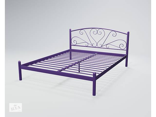 Кровать двухспальная BNB KarissaDesign 160х200 фиолетовый