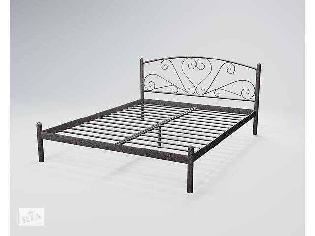 Ліжко двоспальне BNB KarissaDesign 160х200 графіт