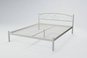 Ліжко двоспальне BNB ViolaDesign 120х190 сірий