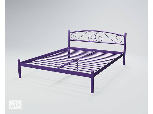 Кровать двухспальная BNB ViolaDesign 140х200 фиолетовый
