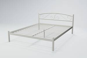 Кровать двухспальная BNB ViolaDesign 140х200 серый