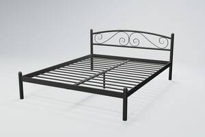 Кровать двухспальная BNB ViolaDesign 160х190 антрацит