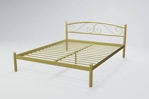 Кровать двухспальная BNB ViolaDesign 160х200 золотой