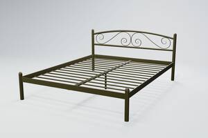 Кровать двухспальная BNB ViolaDesign 180х200 оливковый