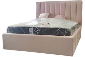 Ліжко двоспальне BNB Arabela Comfort 180 x 200 см Simple Рожевий