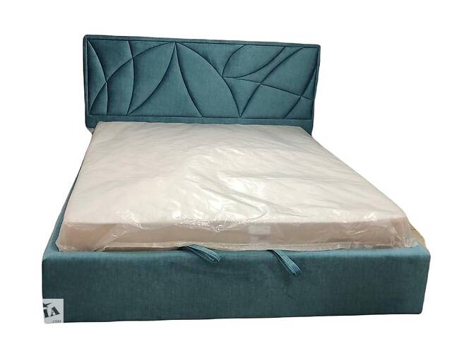 Кровать двуспальная BNB Aurora Comfort 160 x 200 см Simple Синий