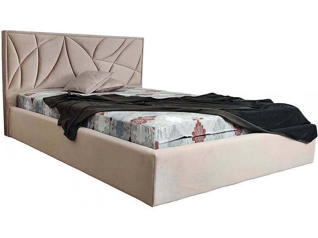 Ліжко двоспальне BNB Aurora Premium 160 х 200 см Simple Мокко