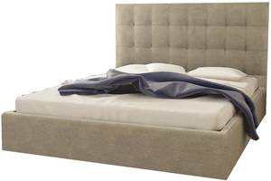 Кровать двуспальная BNB Britania Comfort 140 х 200 см Simple Серый
