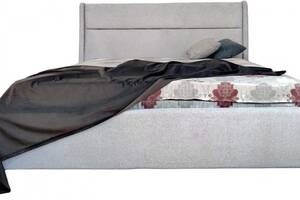 Кровать двуспальная BNB Duncan Comfort 160 x 200 см Simple Серый