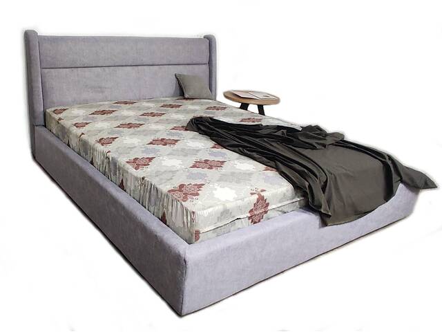 Ліжко двоспальне BNB Duncan Comfort 180 x 200 см Allure Сірий