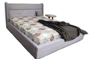 Кровать двуспальная BNB Duncan Premium 140 х 200 см Allure Серый