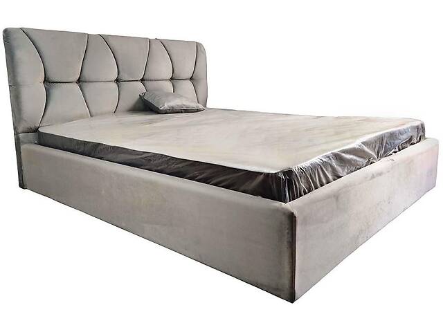 Кровать двуспальная BNB Galant Comfort 160 x 200 см Simple Серый