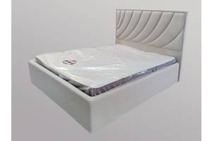 Кровать двуспальная BNB Laurel Comfort 140 х 200 см Экокожа Айвори