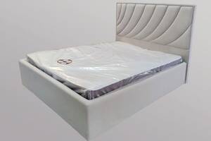 Кровать двуспальная BNB Laurel Comfort 160 x 200 см Экокожа Айвори